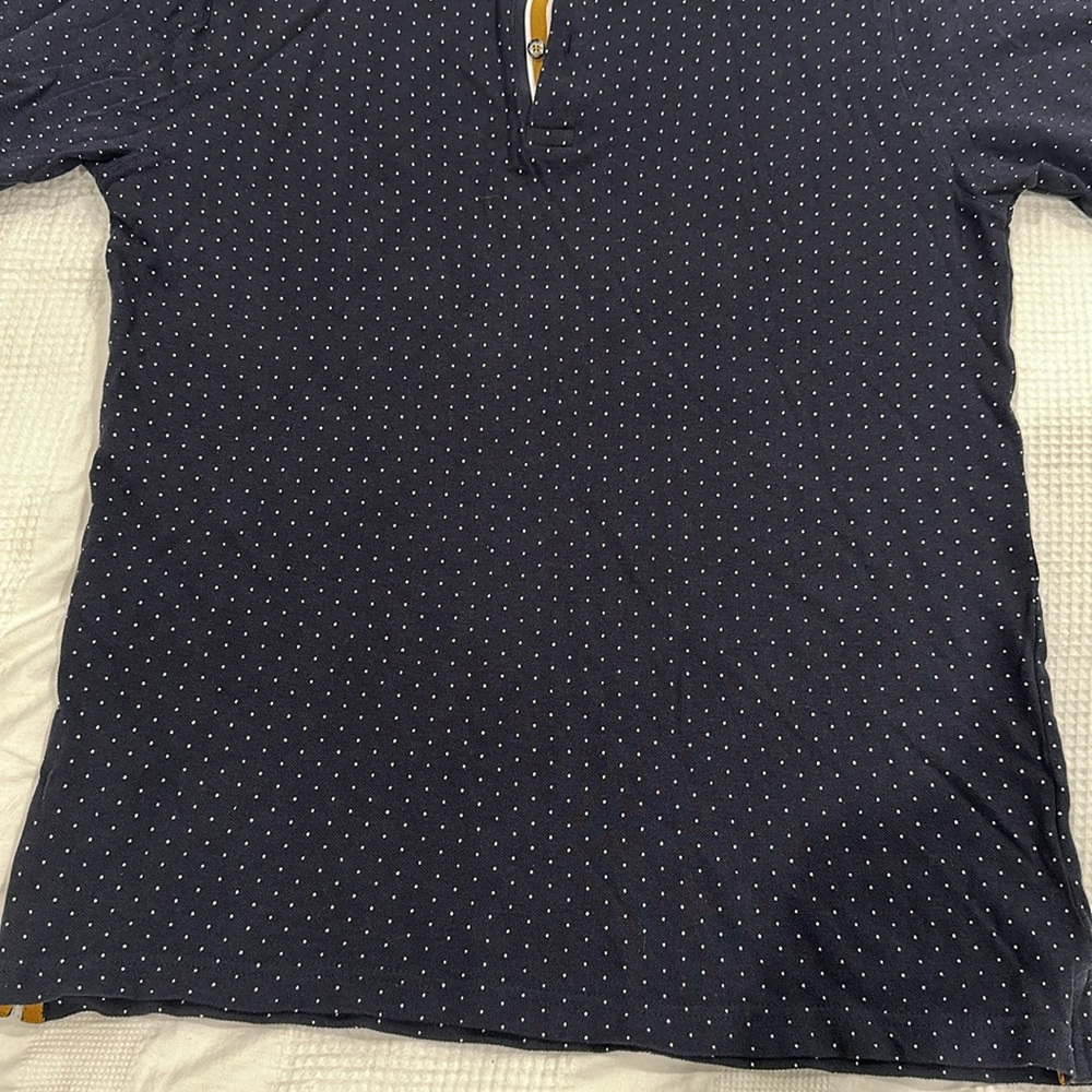 Denim & Flower polka dot polo - Picture 3 of 4